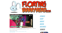 Desktop Screenshot of floatingbunnyhead.com